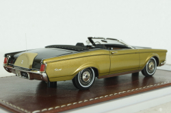 Lincoln Continental Mark III Convertible (1971), black/gold, GIM011A, GIM 1:43
