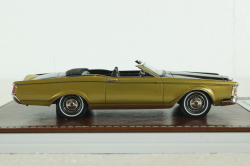 Lincoln Continental Mark III Convertible (1971), black/gold, GIM011A, GIM 1:43
