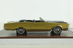 Lincoln Continental Mark III Convertible (1971), black/gold, GIM011A, GIM 1:43