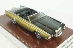 Lincoln Continental Mark III Convertible (1971), black/gold, GIM011A, GIM 1:43