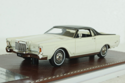 Lincoln Continental Mark III Farm and Ranch special (1972) white, GIM012A, GIM 1:43