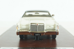 Lincoln Continental Mark III Farm and Ranch special (1972) white, GIM012A, GIM 1:43