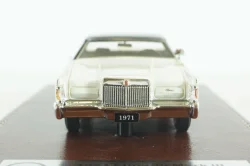 Lincoln Continental Mark III Farm and Ranch special (1972) white, GIM012A, GIM 1:43