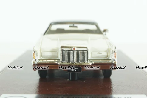 Lincoln Continental Mark III Farm and Ranch special (1972) white, GIM012A, GIM 1:43