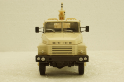 Краз-6437 лесовоз бежевый, Н729, Наш Автопром 1:43