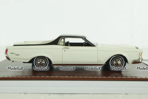 Lincoln Continental Mark III Farm and Ranch special (1972) white, GIM012A, GIM 1:43