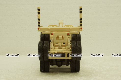 Краз-6437 лесовоз бежевый, Н729, Наш Автопром 1:43