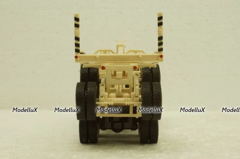 Краз-6437 лесовоз бежевый, Н729, Наш Автопром 1:43