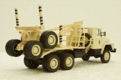 Краз-6437 лесовоз бежевый, Н729, Наш Автопром 1:43