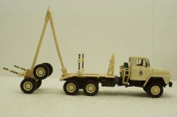 Краз-6437 лесовоз бежевый, Н729, Наш Автопром 1:43