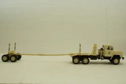 Краз-6437 лесовоз бежевый, Н729, Наш Автопром 1:43