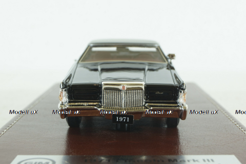 Lincoln Mark III Farm and Ranch 1972 black, Limited Edition 199 pcs, 012B, GIM 1:43