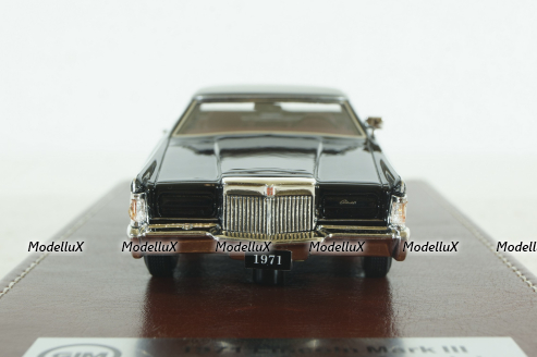 Lincoln Mark III Farm and Ranch 1972 black, Limited Edition 199 pcs, 012B, GIM 1:43