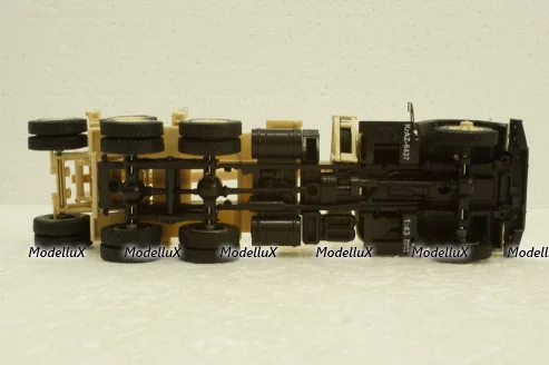 Краз-6437 лесовоз бежевый, Н729, Наш Автопром 1:43
