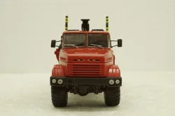 Краз-64372 лесовоз красный, Н731, Наш Автопром 1:43