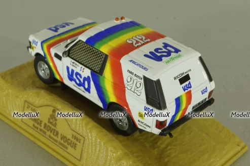 Range Rover Vogue #212 Paris-Dakar 1981 R.METGE - B.GIROUX, Norev 1:43