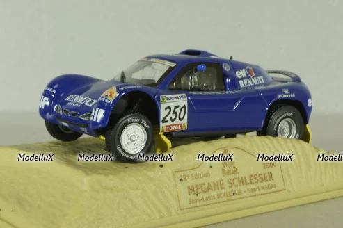 Megane Schlesser Winner Rally Paris-Dakar 1995, J.L.Schlesser-H.Magne, Norev 1:43