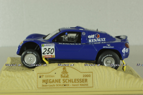 Megane Schlesser Winner Rally Paris-Dakar 1995, J.L.Schlesser-H.Magne, Norev 1:43