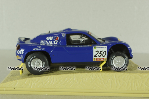 Megane Schlesser Winner Rally Paris-Dakar 1995, J.L.Schlesser-H.Magne, Norev 1:43
