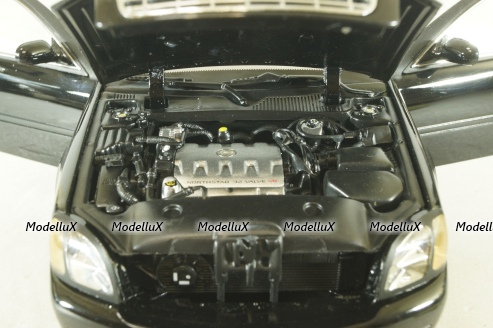 Cadillac Deville Limousine black, SUN4231, SunStar 1:18