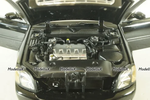 Cadillac Deville Limousine black, SUN4231, SunStar 1:18