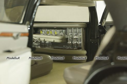 Cadillac Deville Limousine black, SUN4231, SunStar 1:18