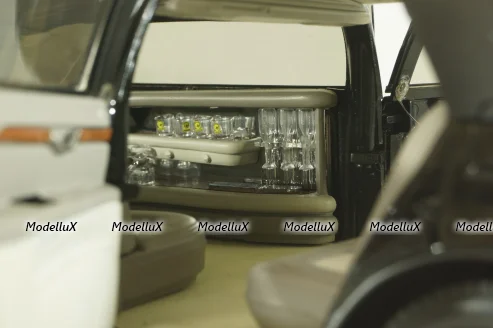 Cadillac Deville Limousine black, SUN4231, SunStar 1:18