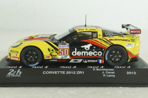 Chevrolet Corvette C6.R #50 Winner GTE Am 24h LeMans 2012, LeMans Collection 1:43