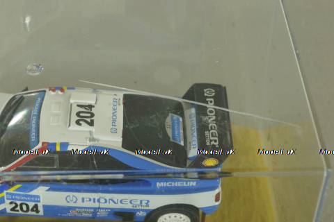 Peugeot 405 Turbo 16 #204  Rally Paris-Dakar 1989 A.VATANEN - B. BERGLUND, Norev 1:43