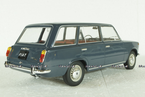 Fiat 124 Estate Medium Grey 1972, T9-1800220, Triple9 1:18
