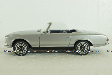 Mercedes 280 SL Pagode with removable Hardtop silver/black, 450037300, Schuco 1:18