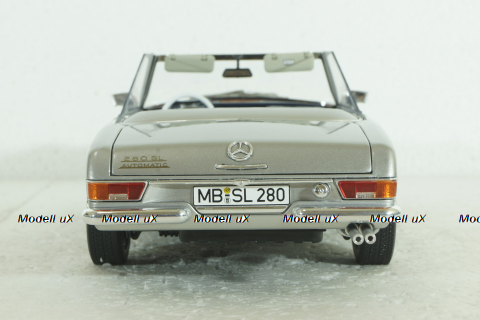 Mercedes 280 SL Pagode with removable Hardtop silver/black, 450037300, Schuco 1:18