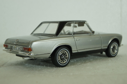 Mercedes 280 SL Pagode with removable Hardtop silver/black, 450037300, Schuco 1:18