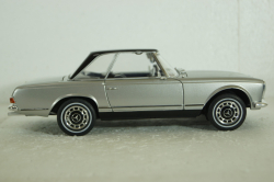 Mercedes 280 SL Pagode with removable Hardtop silver/black, 450037300, Schuco 1:18