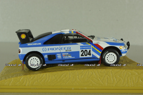 Peugeot 405 Turbo 16 #204  Rally Paris-Dakar 1989 A.VATANEN - B. BERGLUND, Norev 1:43