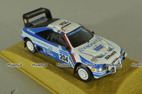 Peugeot 405 Turbo 16 #204  Rally Paris-Dakar 1989 A.VATANEN - B. BERGLUND, Norev 1:43