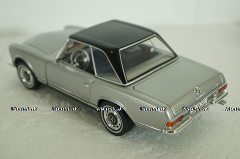 Mercedes 280 SL Pagode with removable Hardtop silver/black, 450037300, Schuco 1:18