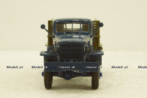 Chevrolet G7117 бортовой 1945, синий, Легендарный Грузовики СССР №88, 1:43
