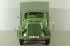 Mercedes L3500 truck with canvas top, green/red/grey, 450050100, Schuco 1:18