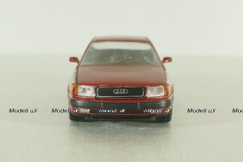 Audi 100 (C4) 1990, red, Schabak 1:43