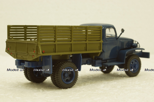 Chevrolet G7117 бортовой 1945, синий, Легендарный Грузовики СССР №88, 1:43