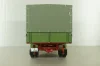 Mercedes L3500 truck with canvas top, green/red/grey, 450050100, Schuco 1:18
