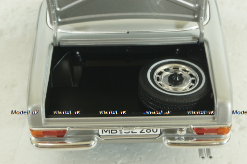Mercedes 280 SL Pagode with removable Hardtop silver/black, 450037300, Schuco 1:18