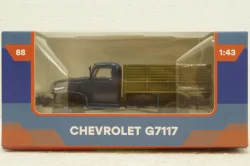 Chevrolet G7117 бортовой 1945, синий, Легендарный Грузовики СССР №88, 1:43