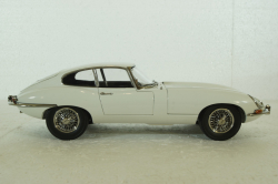 Jaguar E-Type, White, KYO8954W0, Kyosho 1:18