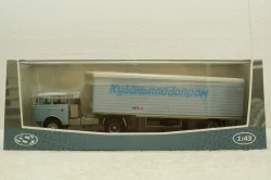 Skoda LIAZ 706 MTTN с полуприцепом Alka N12CH (1957), SSM7066, SSM 1:43