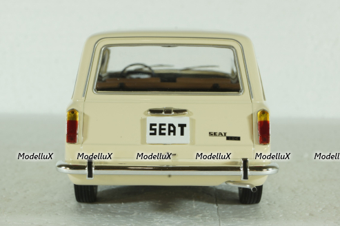 Seat 124 Familiar, 1968 cream white, T9-1800225, Triple9 1:18
