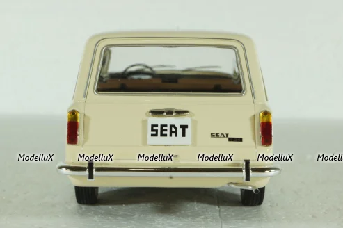 Seat 124 Familiar, 1968 cream white, T9-1800225, Triple9 1:18