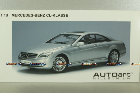 Mercedes CL 500 (C216) 2006, silver, 76164, AutoArt 1:18