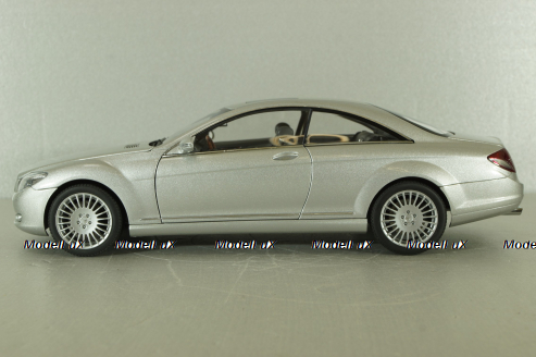 Mercedes CL 500 (C216) 2006, silver, 76164, AutoArt 1:18